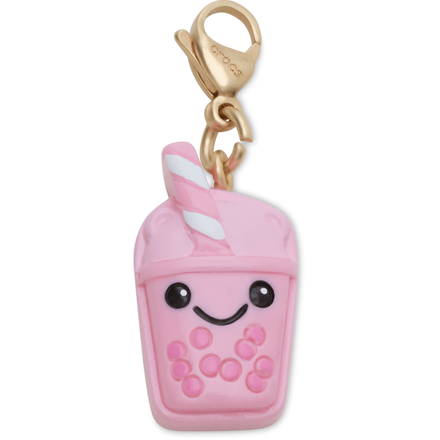 Cute Pink Boba Charm Jibbitz Shoe Charm Women|Men|Kids|Jibbitz™ Charms Sale