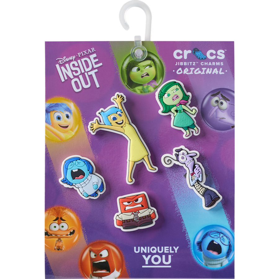Pixar Inside Out 5 Pack Jibbitz™ charms Women|Men|Kids|Jibbitz™ Charms Outlet