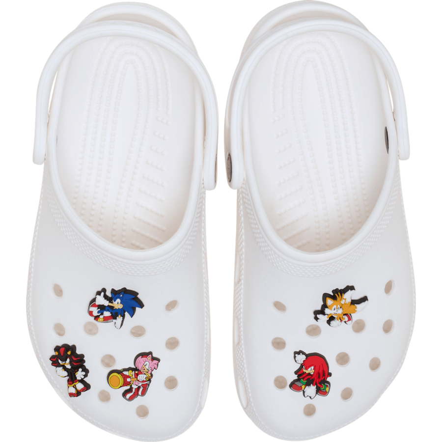 Sonic the Hedgehog 5Pck Jibbitz™ charms Women|Men|Kids|Jibbitz™ Charms For Sale