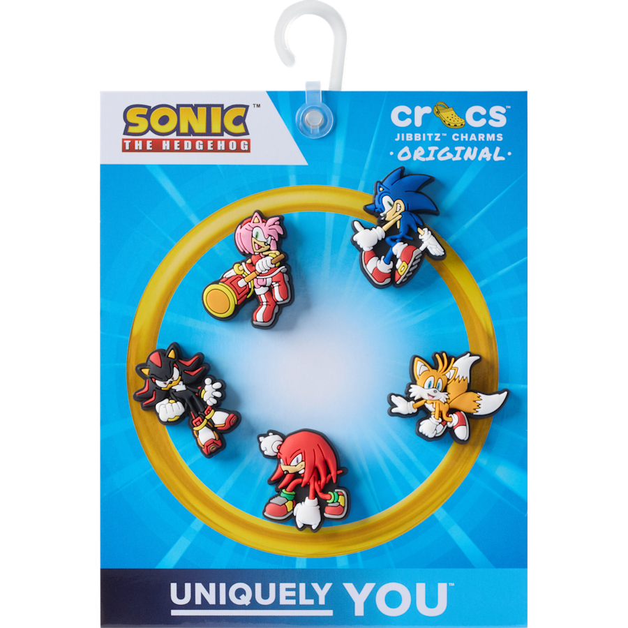 Sonic the Hedgehog 5Pck Jibbitz™ charms Women|Men|Kids|Jibbitz™ Charms For Sale