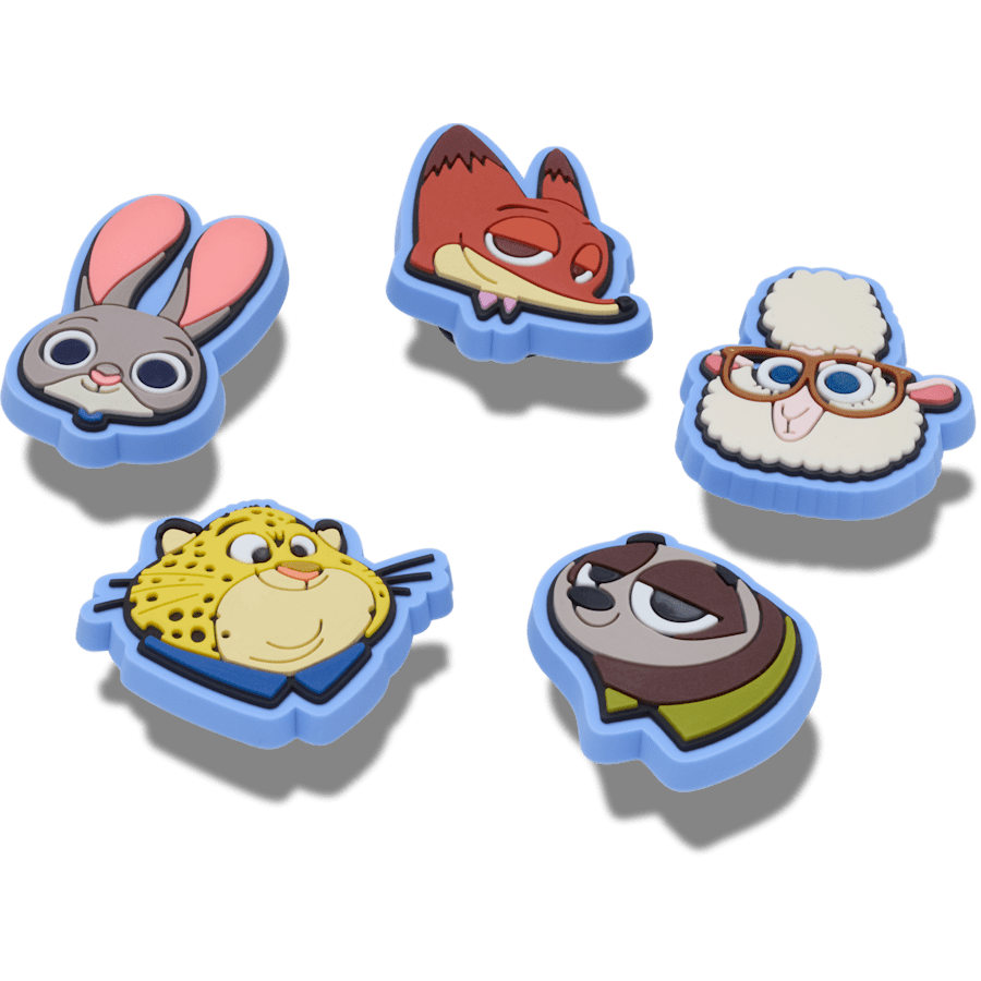 b'Disney Zootopia 2 5 Pack Jibbitz Shoe Charm' Women|Men|Kids|Jibbitz™ Charms Discount