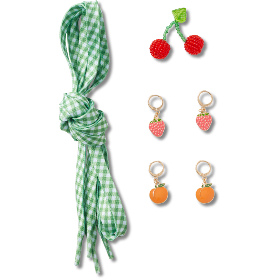 Laces and Fresh Fruits Charm Kit Jibbitz™ charms Women|Kids|Jibbitz™ Charms On Sale