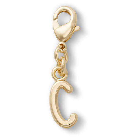 Gold Letter C Charm Jibbitz™ charms Women|Men|Kids|Jibbitz™ Charms Outlet
