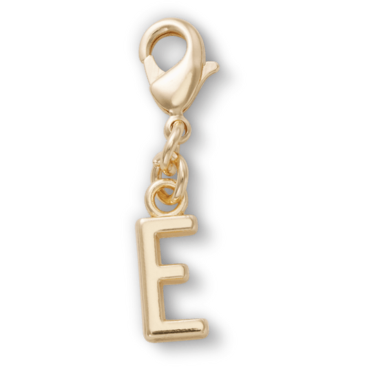 Gold Letter E Charm Jibbitz™ charms Women|Men|Kids|Jibbitz™ Charms For Sale
