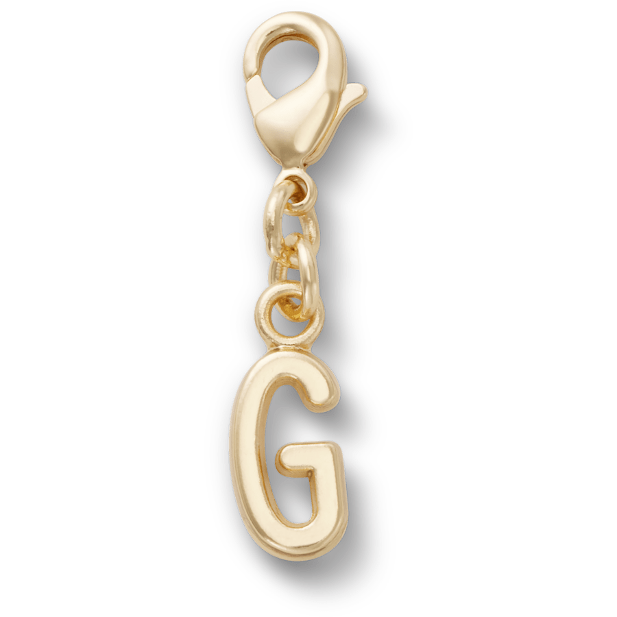 Gold Letter G Charm Jibbitz™ charms Women|Men|Kids|Jibbitz™ Charms Outlet