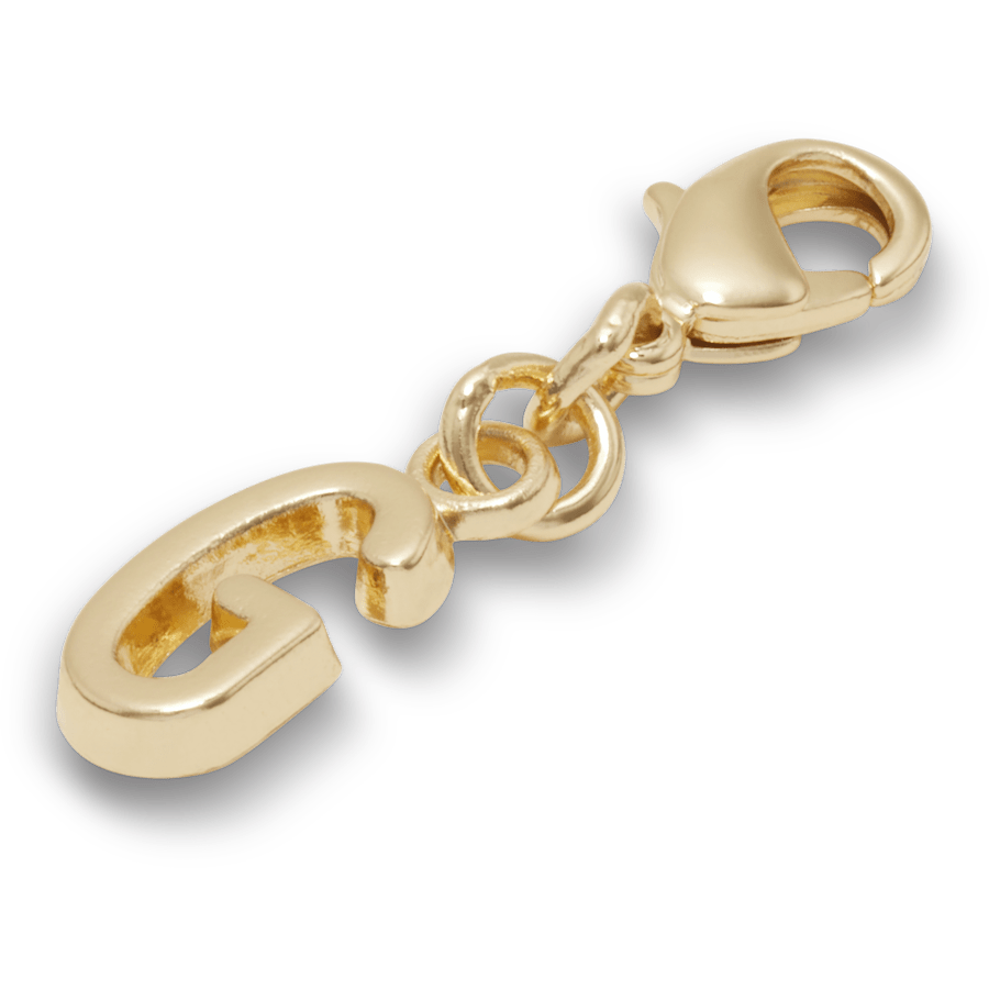 Gold Letter G Charm Jibbitz™ charms Women|Men|Kids|Jibbitz™ Charms Outlet