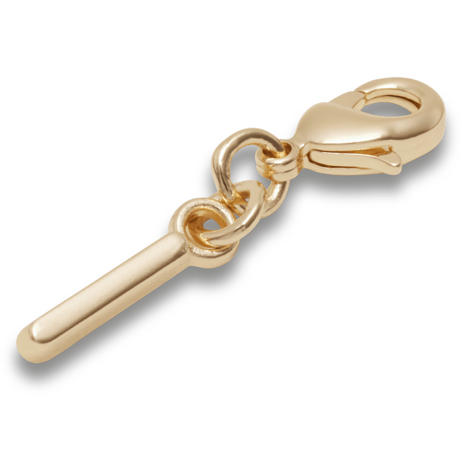 Gold Letter I Charm Jibbitz™ charms Women|Men|Kids|Jibbitz™ Charms Outlet