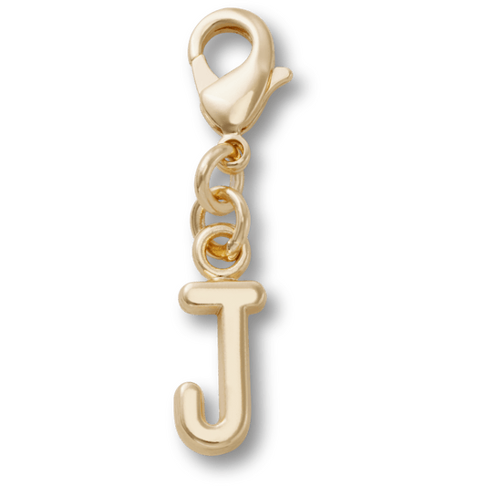 Gold Letter J Charm Jibbitz™ charms Women|Men|Kids|Jibbitz™ Charms Outlet