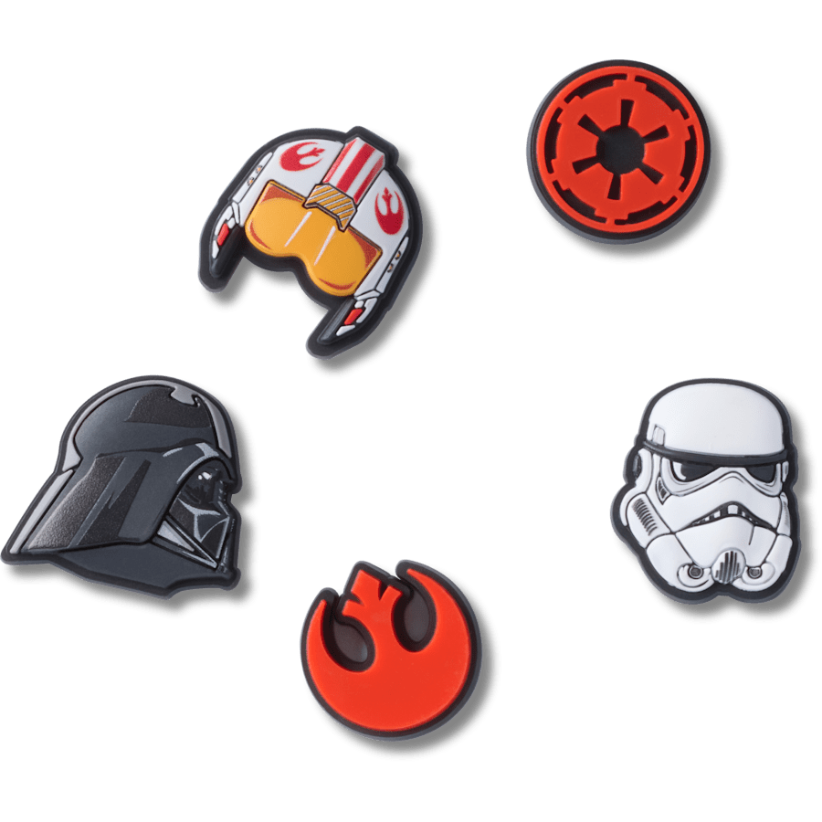 Star Wars Symbols 5 Pack Jibbitz™ charms Women|Men|Kids|Jibbitz™ Charms For Sale