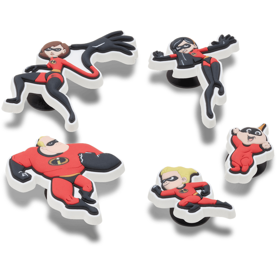Pixar Incredibles 5 Pack Jibbitz charm Women|Men|Jibbitz™ Charms Discount