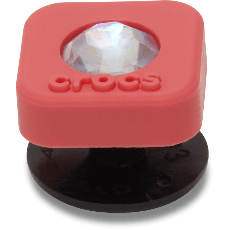 Red Square PVC SMT Gem Jibbitz™ charms Women|Men|Jibbitz™ Charms Sale