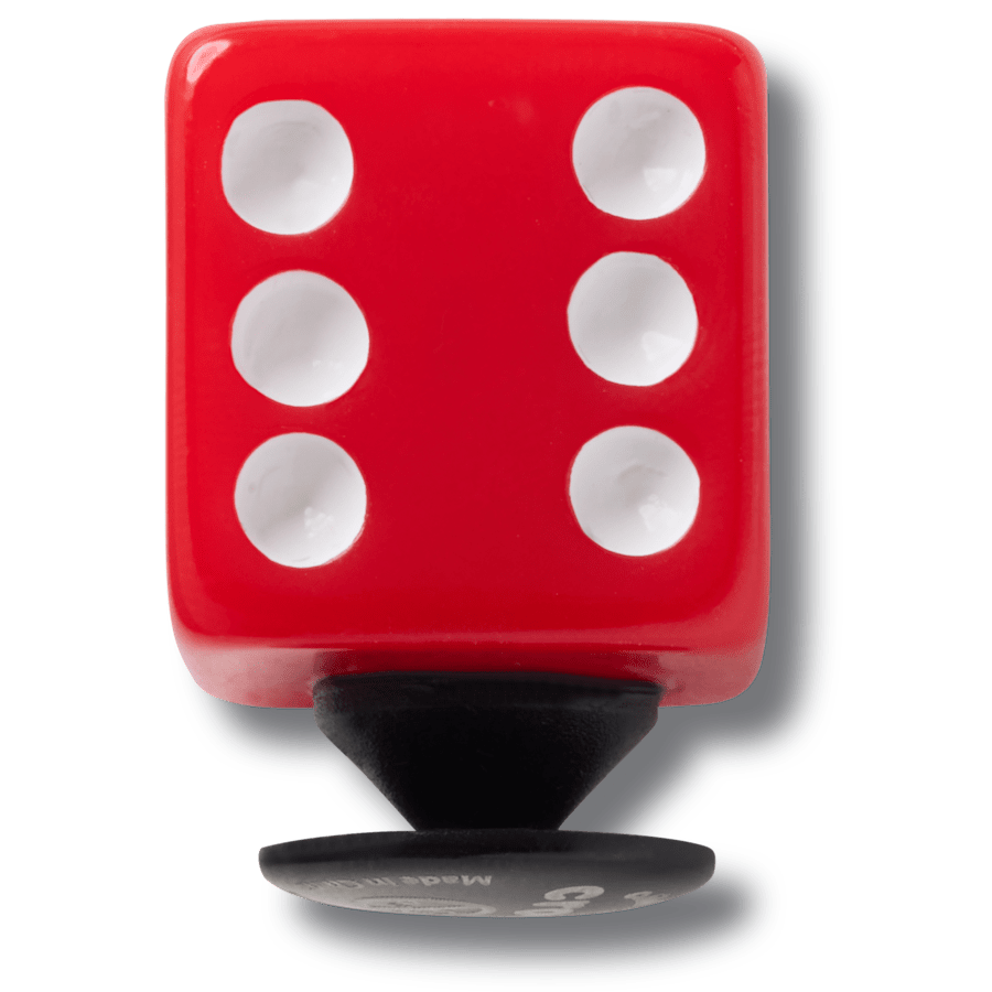 Red Dice Jibbitz™ charms Women|Men|Jibbitz™ Charms Outlet
