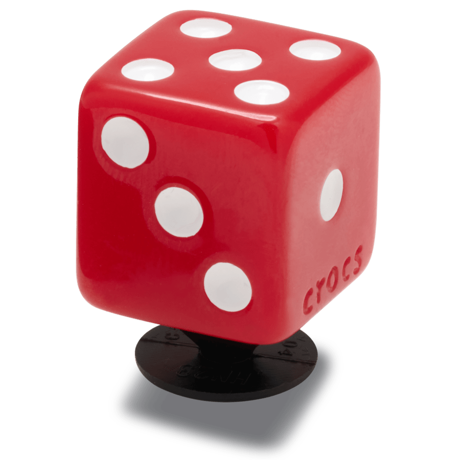 Red Dice Jibbitz™ charms Women|Men|Jibbitz™ Charms Outlet