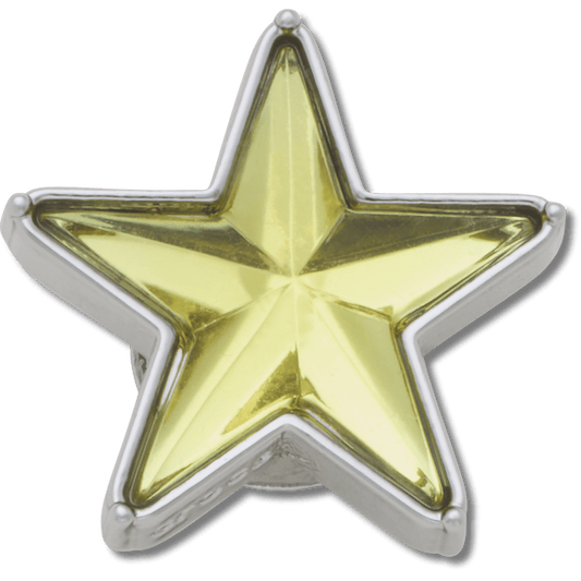 Silver and Green SMT Gem Star Jibbitz™ charms Women|Men|Jibbitz™ Charms Outlet