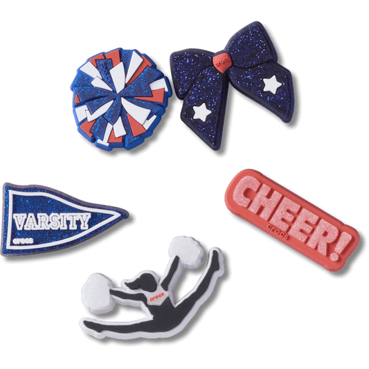 Cheer 5 Pack Jibbitz™ charms Women|Men|Jibbitz™ Charms For Sale