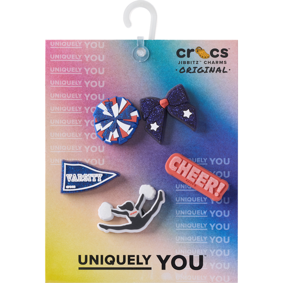 Cheer 5 Pack Jibbitz™ charms Women|Men|Jibbitz™ Charms For Sale