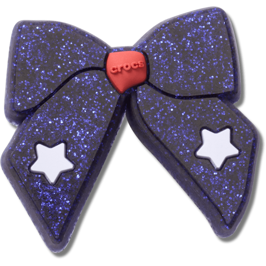 Glittery Blue Bow Jibbitz™ charms Women|Men|Jibbitz™ Charms Outlet