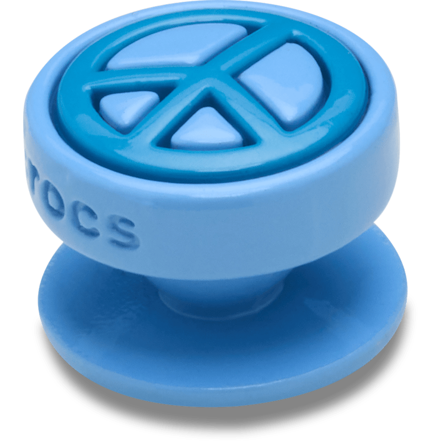 Blue Peace Sign Icon Jibbitz™ charms Women|Men|Jibbitz™ Charms Outlet