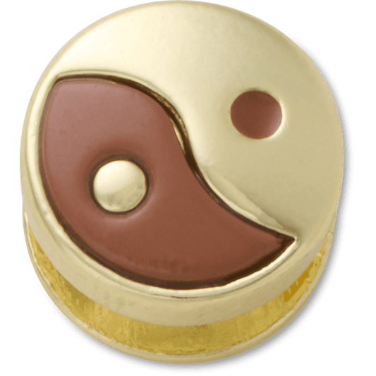 Brown Yin Yang Icon Jibbitz™ charms Women|Men|Jibbitz™ Charms Outlet