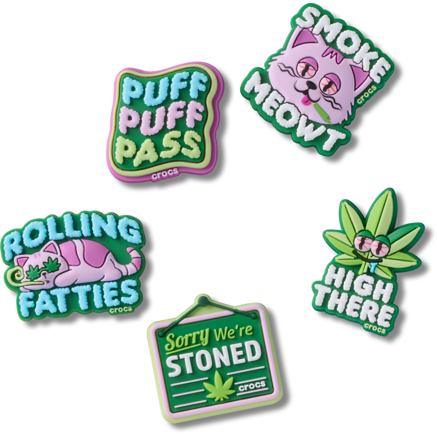 420 Hemp Cuties 5 Pack Jibbitz™ charms Women|Men|Jibbitz™ Charms Discount