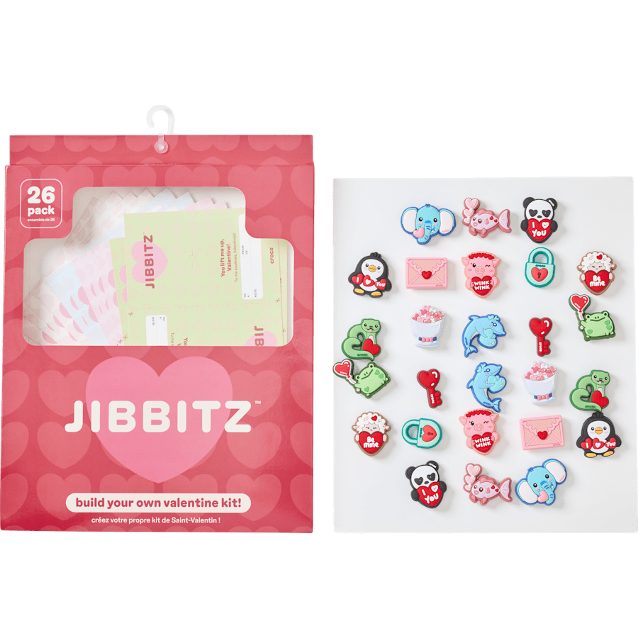 Valentines Day Card 26 Pack Jibbitz™ charms Women|Men|Jibbitz™ Charms For Sale