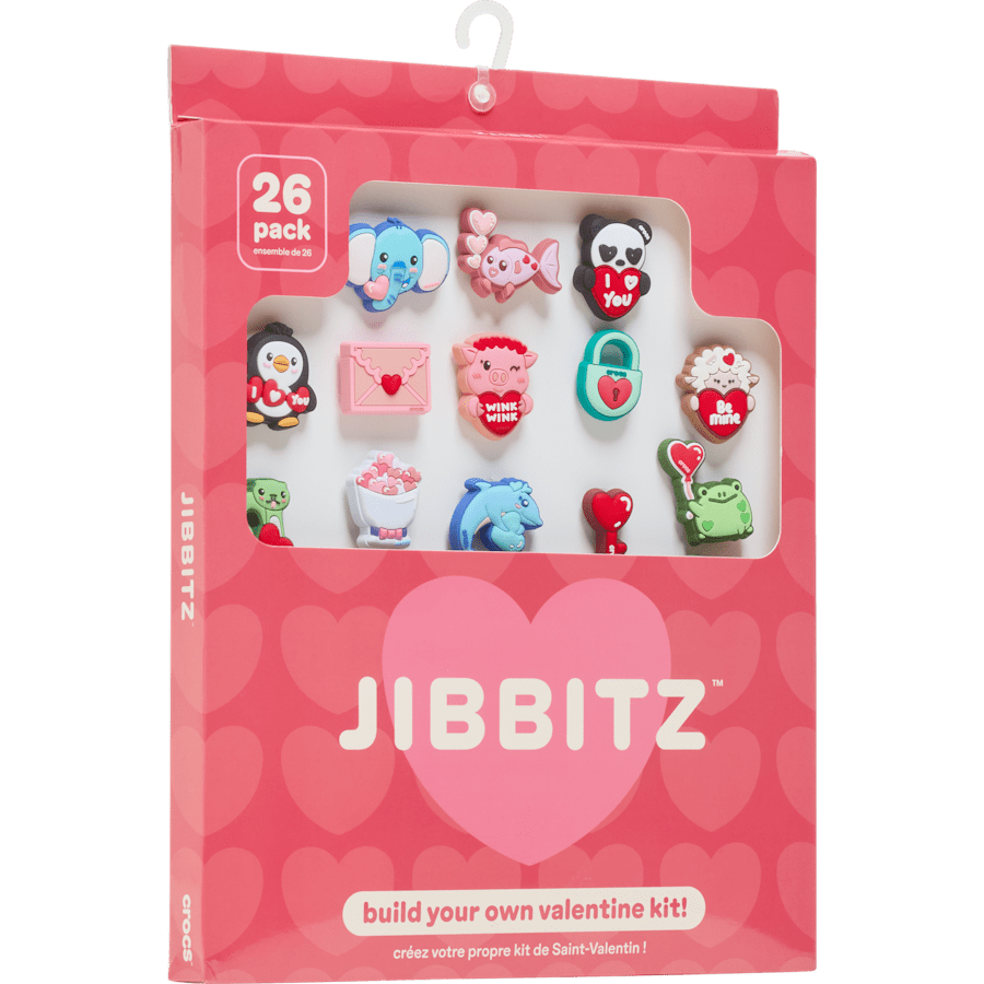 Valentines Day Card 26 Pack Jibbitz™ charms Women|Men|Jibbitz™ Charms For Sale