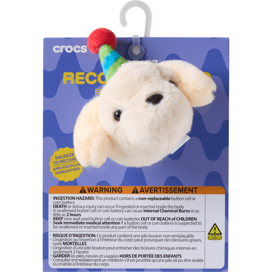 Record Your Own Sound Birthday Jibbitz™ charms Women|Men|Jibbitz™ Charms Online