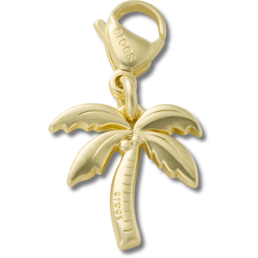 Gold Palm Tree Charm Jibbitz charm Women|Men|Kids For Sale