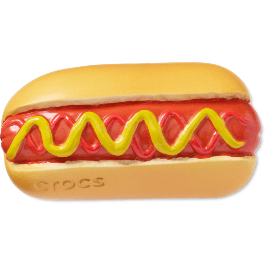 Hot Dog Dipped in Mustard Jibbitz™ charms Women|Men|Jibbitz™ Charms On Sale