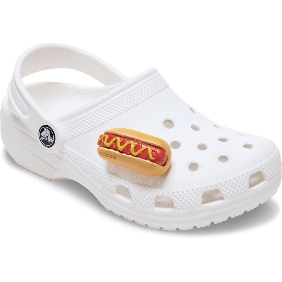 Hot Dog Dipped in Mustard Jibbitz™ charms Women|Men|Jibbitz™ Charms On Sale