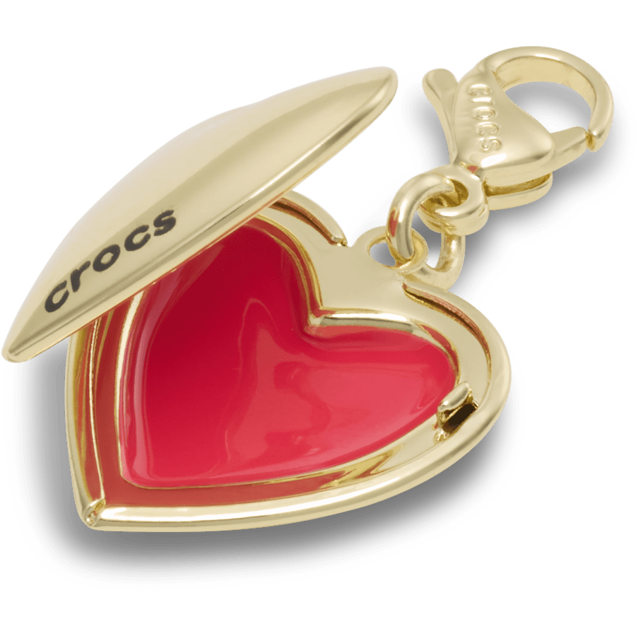 Gold Locket Charm Jibbitz charm Women|Men|Kids On Sale