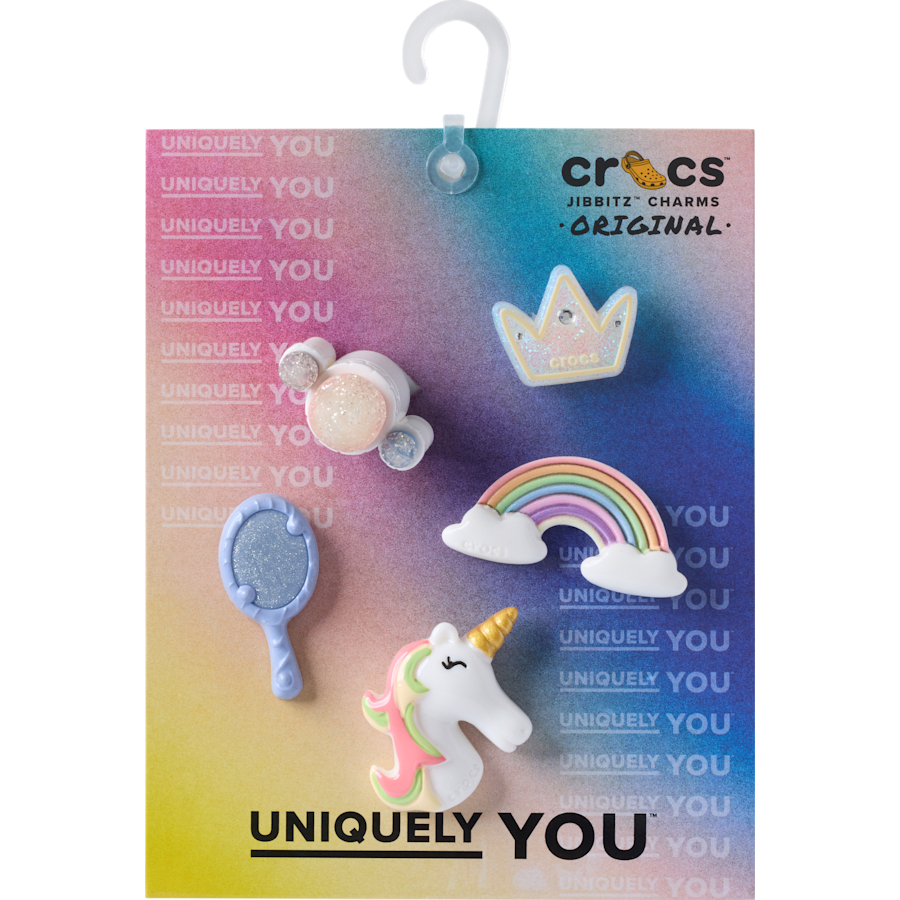 Pretty Princess 5 Pack Jibbitz™ charms Women|Men|Jibbitz™ Charms For Sale