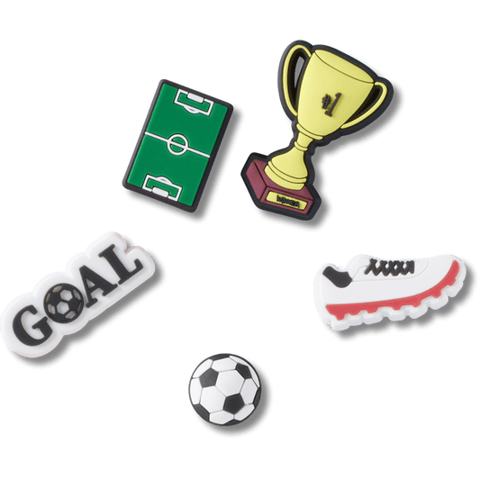 Soccer Star 5 Pack Jibbitz™ charms Women|Men|Jibbitz™ Charms Online