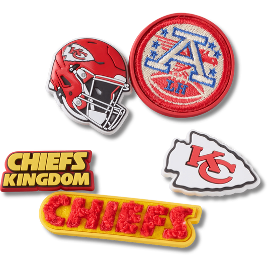 NFL Kansas City Chiefs 5 Pack Jibbitz Shoe Charm Women|Men|Jibbitz™ Charms Sale