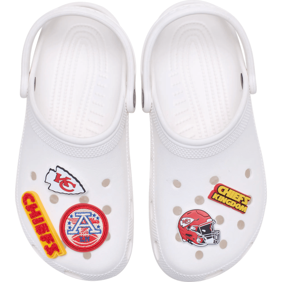 NFL Kansas City Chiefs 5 Pack Jibbitz Shoe Charm Women|Men|Jibbitz™ Charms Sale