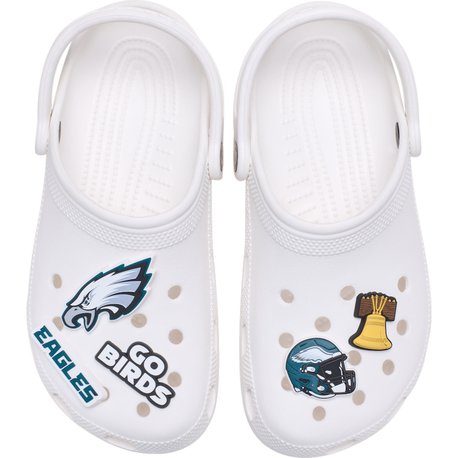 NFL Philadelphia Eagles 5 Pack Jibbitz Shoe Charm Women|Men|Jibbitz™ Charms Discount