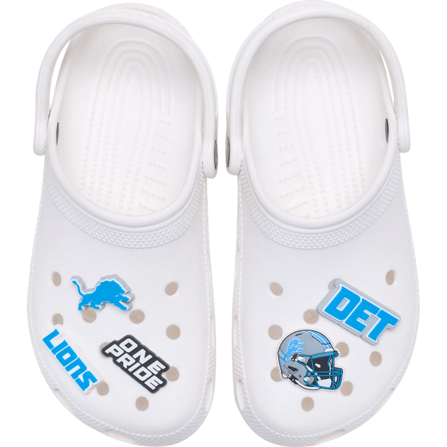 NFL Detroit Lions 5 Pack Jibbitz Shoe Charm Women|Men|Jibbitz™ Charms Online