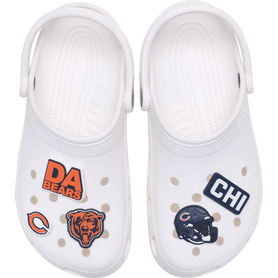 NFL Chicago Bears 5 Pack Jibbitz Shoe Charm Women|Men|Jibbitz™ Charms Outlet