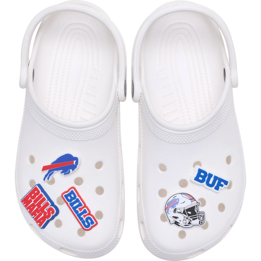 NFL Buffalo Bills 5 Pack Jibbitz Shoe Charm Women|Men|Jibbitz™ Charms Discount