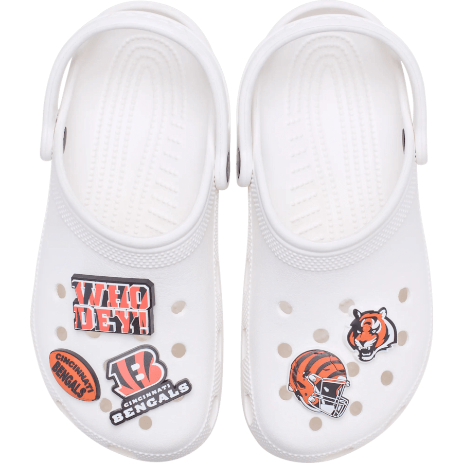 NFL Cincinnati Bengals 5 Pack Jibbitz Shoe Charm Women|Men|Jibbitz™ Charms On Sale
