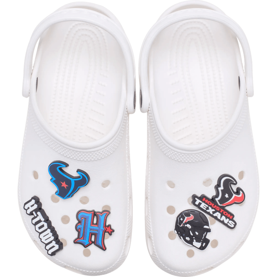 NFL Houston Texans 5 Pack Jibbitz Shoe Charm Women|Men|Jibbitz™ Charms For Sale