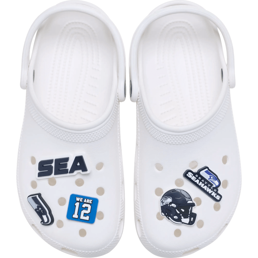 NFL Seattle Seahawks 5 Pack Jibbitz Shoe Charm Women|Men|Jibbitz™ Charms For Sale