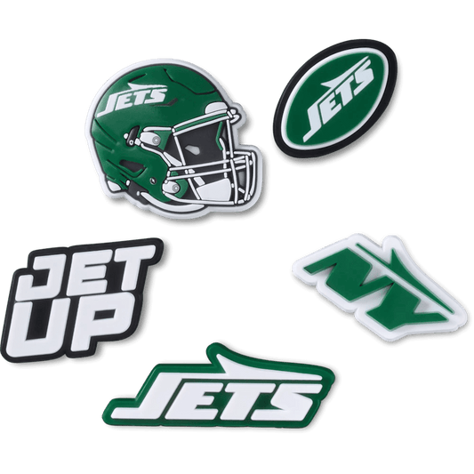 NFL New York Jets 5 Pack Jibbitz Shoe Charm Women|Men|Jibbitz™ Charms On Sale