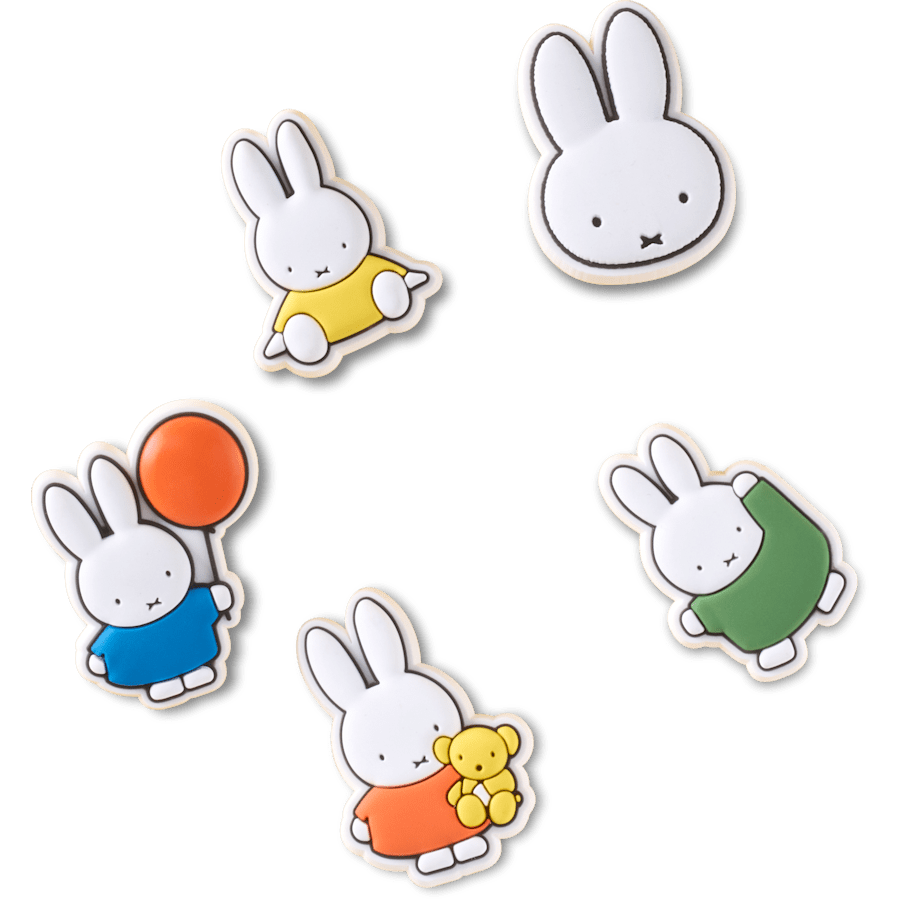 Miffy 5 Pack Jibbitz™ charms Women|Men|Jibbitz™ Charms For Sale