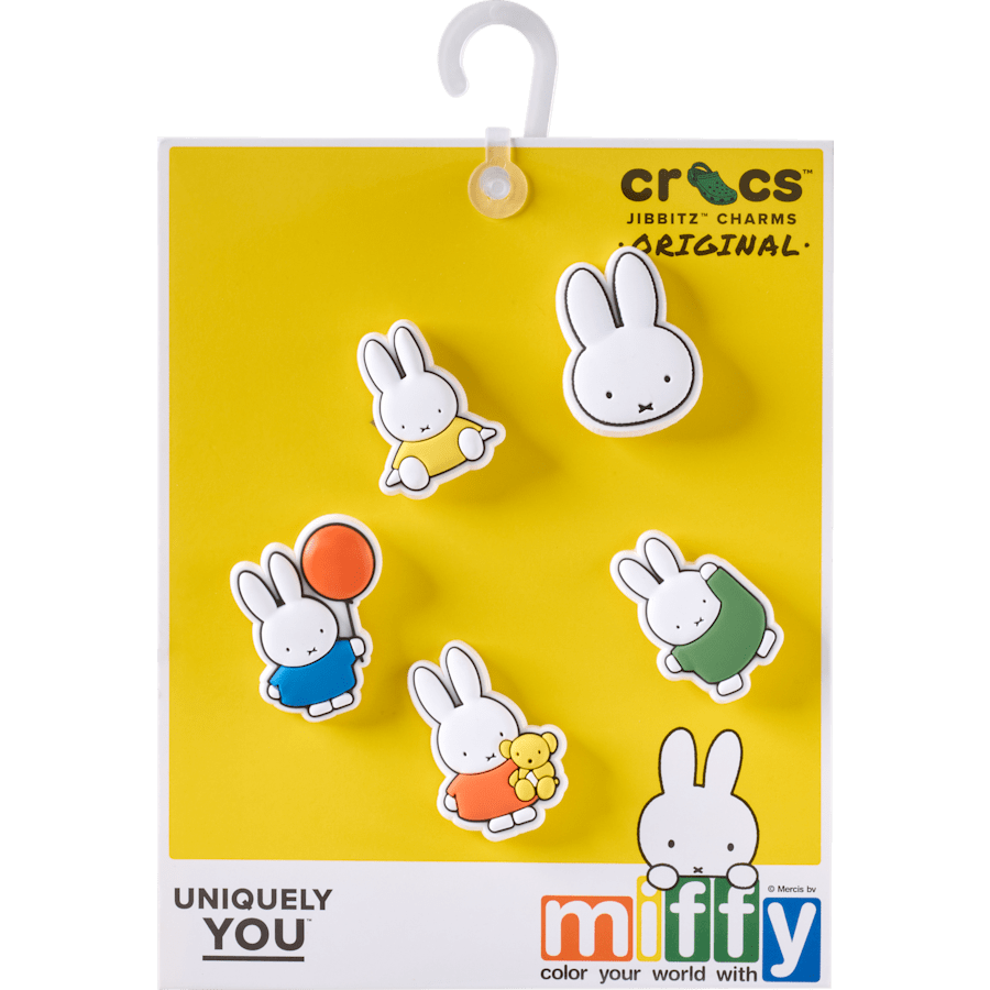 Miffy 5 Pack Jibbitz™ charms Women|Men|Jibbitz™ Charms For Sale