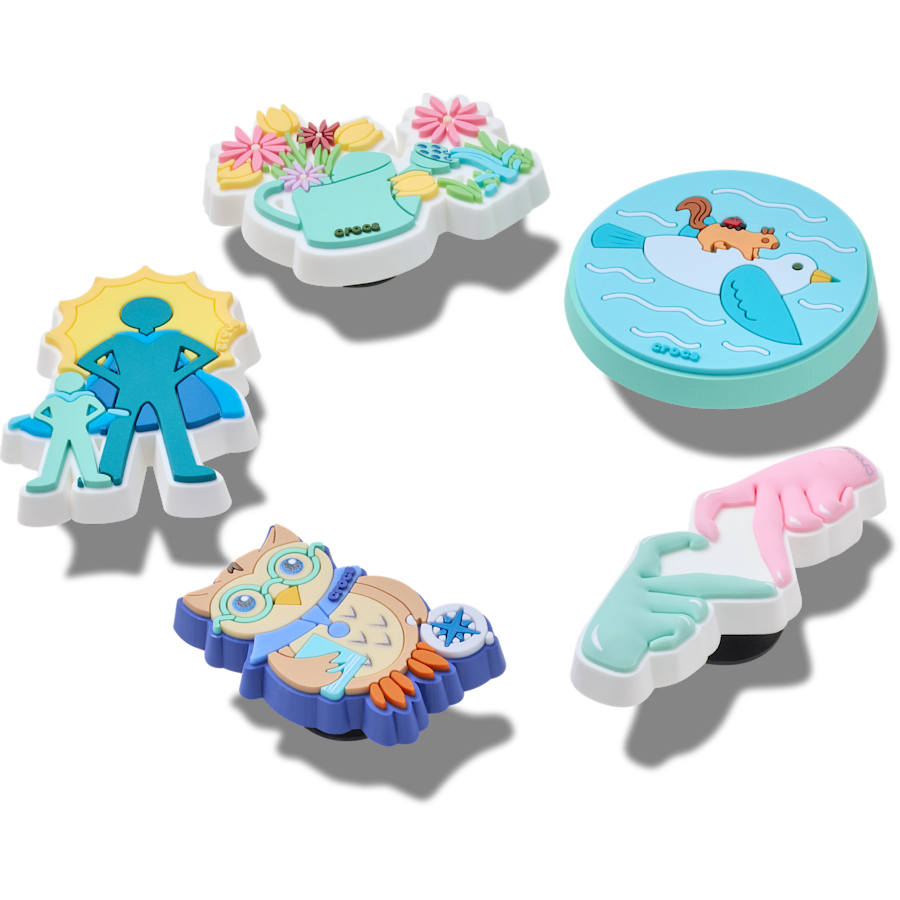 Got Your Back 5 Pack Jibbitz™ charms Women|Men|Jibbitz™ Charms For Sale