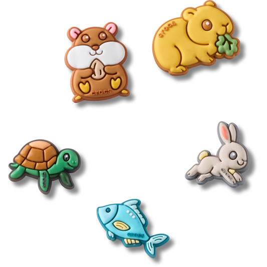 Super Pets 5 Pack Jibbitz™ charms Women|Men|Jibbitz™ Charms Discount