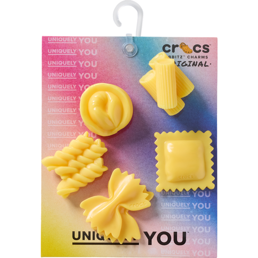 Realistic Pasta 5 Pack Jibbitz™ charms Women|Men|Jibbitz™ Charms Outlet