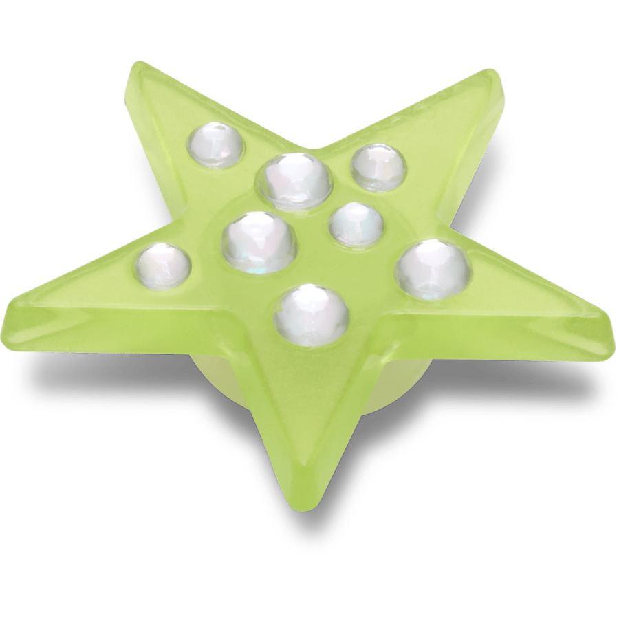 Green Gem Star Jibbitz™ charms Women|Men Outlet