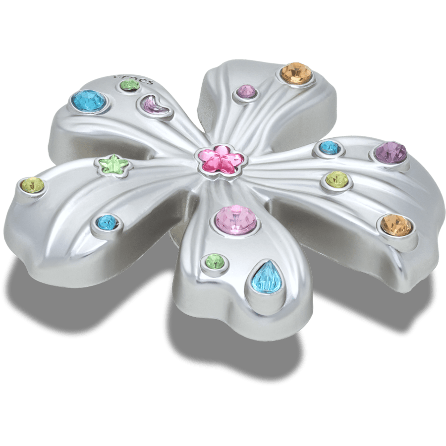 Silver Meta Gem Flower Jibbitz™ charms Women|Men Online